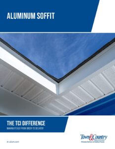 Aluminum Soffit Flyer