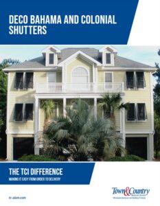 DECO Bahama & Colonial Shutters Flyer