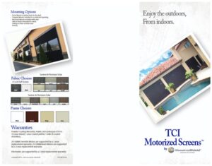 TCI Motorized Screens Flyer