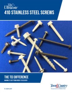 410 Stainless Steel Screws