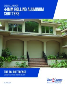 Eyewall Armor Rolling Aluminum Shutters EA44