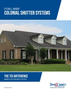 Eyewall Armor Colonial Shutter Systems